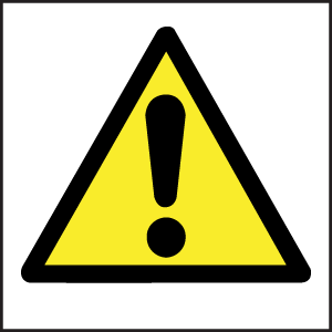 caution