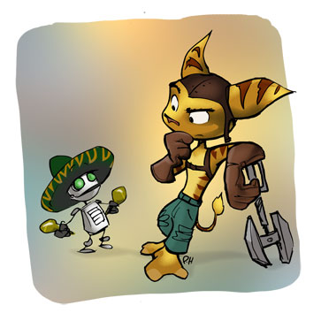Ratchet_et_Clank_by_volvis
