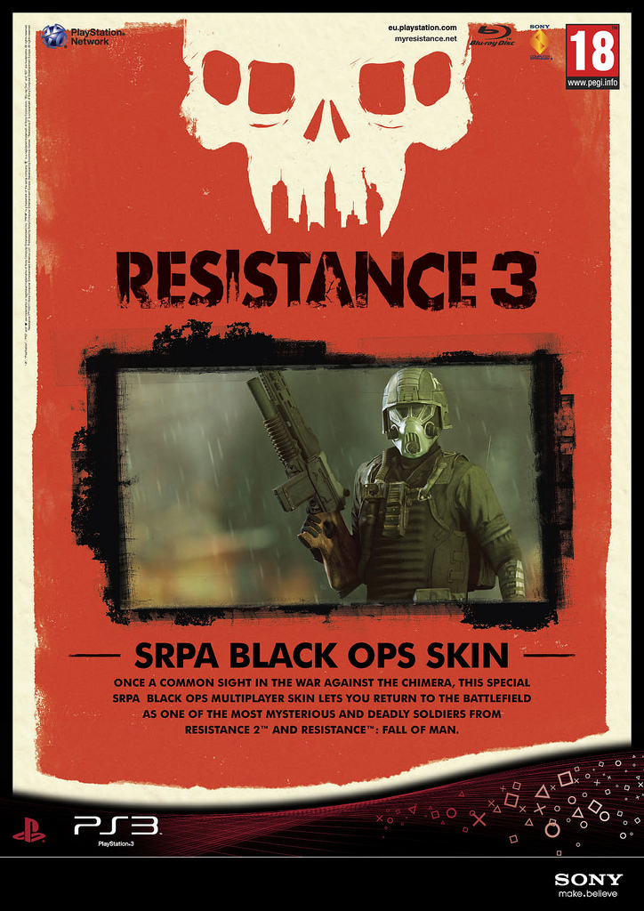邦楽 TRILOGY L RESISTANCE 3 APOCALYPSE Resistance 3