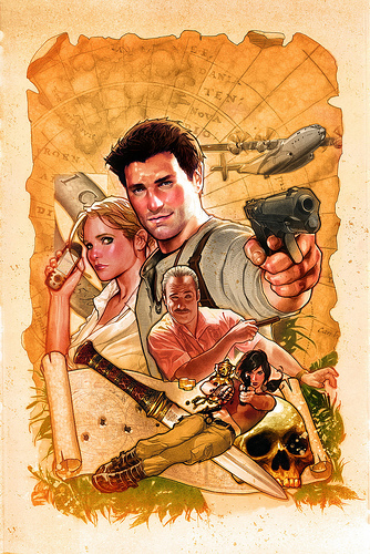 Uncharted comics