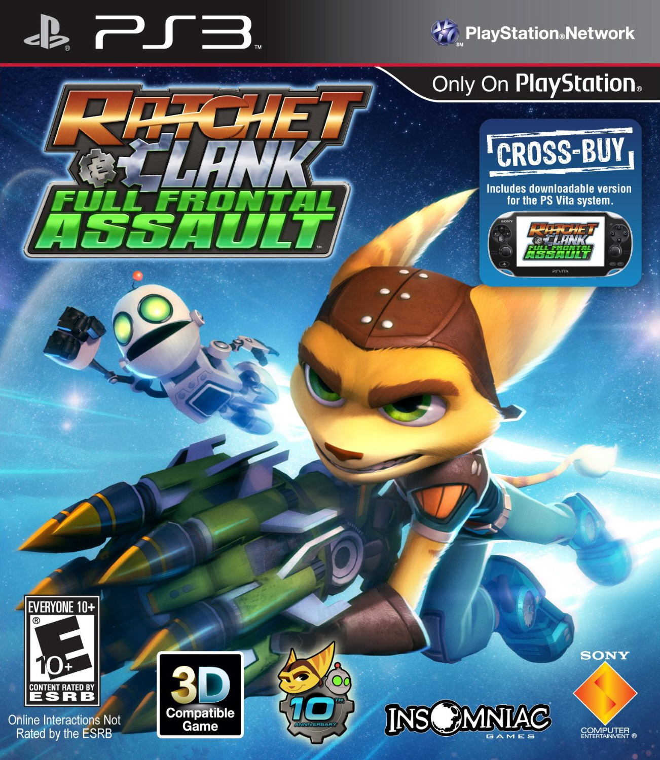 Ratchet &amp; Clank: Full Frontal Assault Pre-Order Reveals The Full Box ...