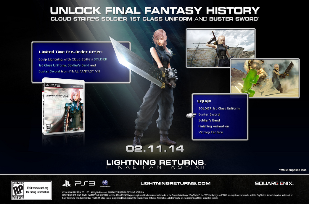 lightningreturnsfinalfantasyxiiipreorderbonus