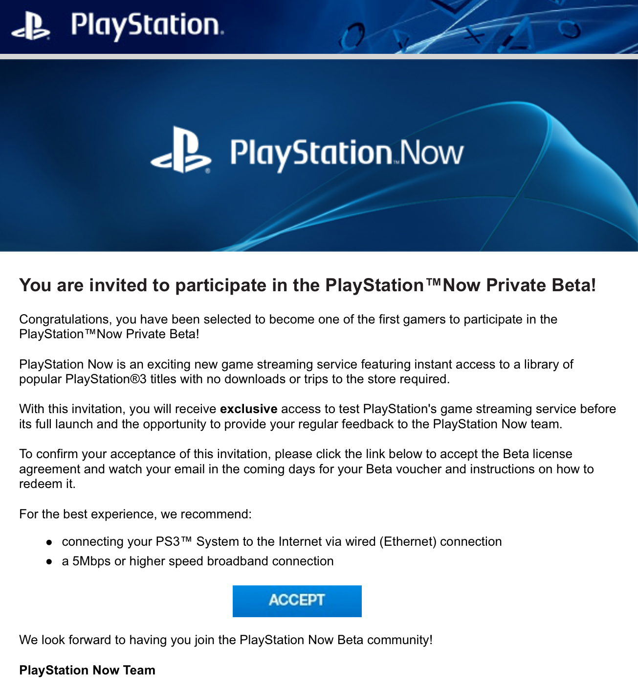 PlayStation Now Beta Invites Being Sent Out, Check Your Inbox