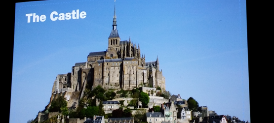 The Castle off screen