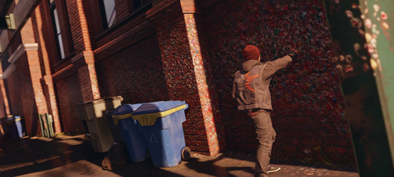 inFamous SS - Gum Wall