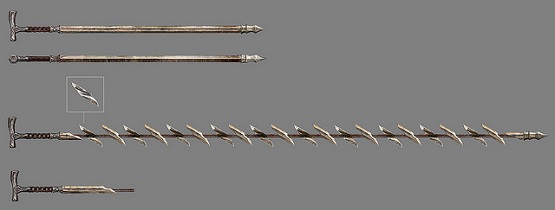 Bloodborne Cane Whip