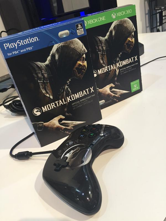 Mortal Kombat X Custom Controller Unveiled