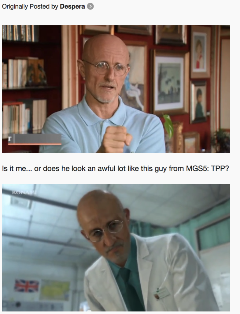 Dr. Sergio Canavero and MGS 5