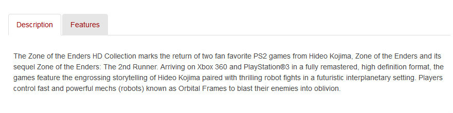 zoneoftheendershdcollectionbeforewithkojima