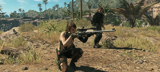 Metal Gear Solid V The Phantom Pain Snake and Quiet