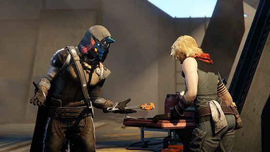 Destiny The taken King Cayde-6 and Holloway