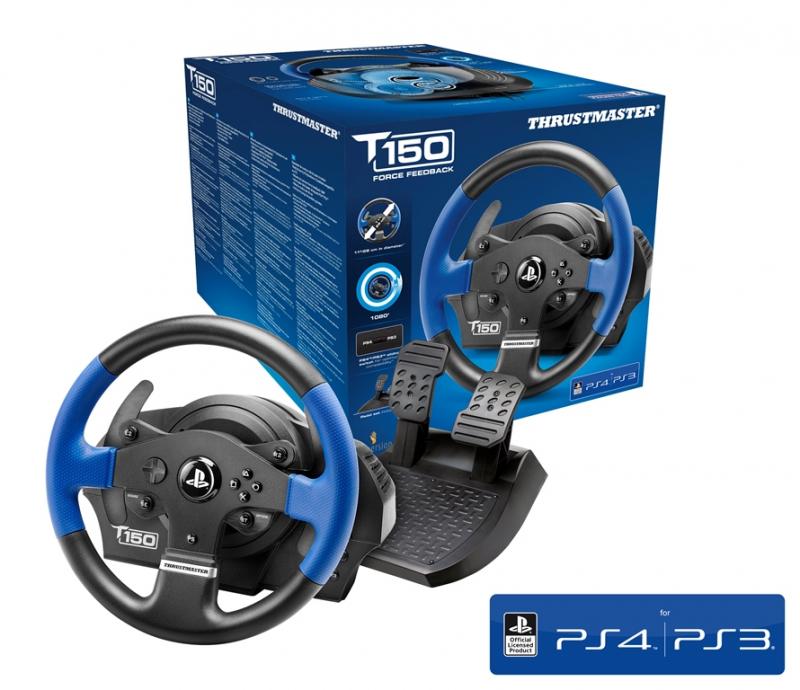 Thrustmaster T150 Racing Wheel Releases This October, Is Compatible With PS4  & PS3