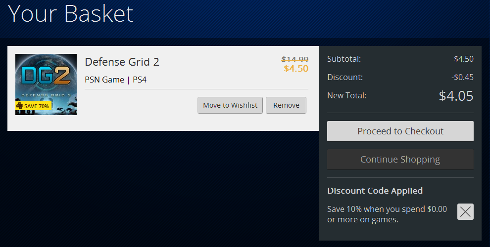 North American PlayStation Store Discount Code Live Until December 1