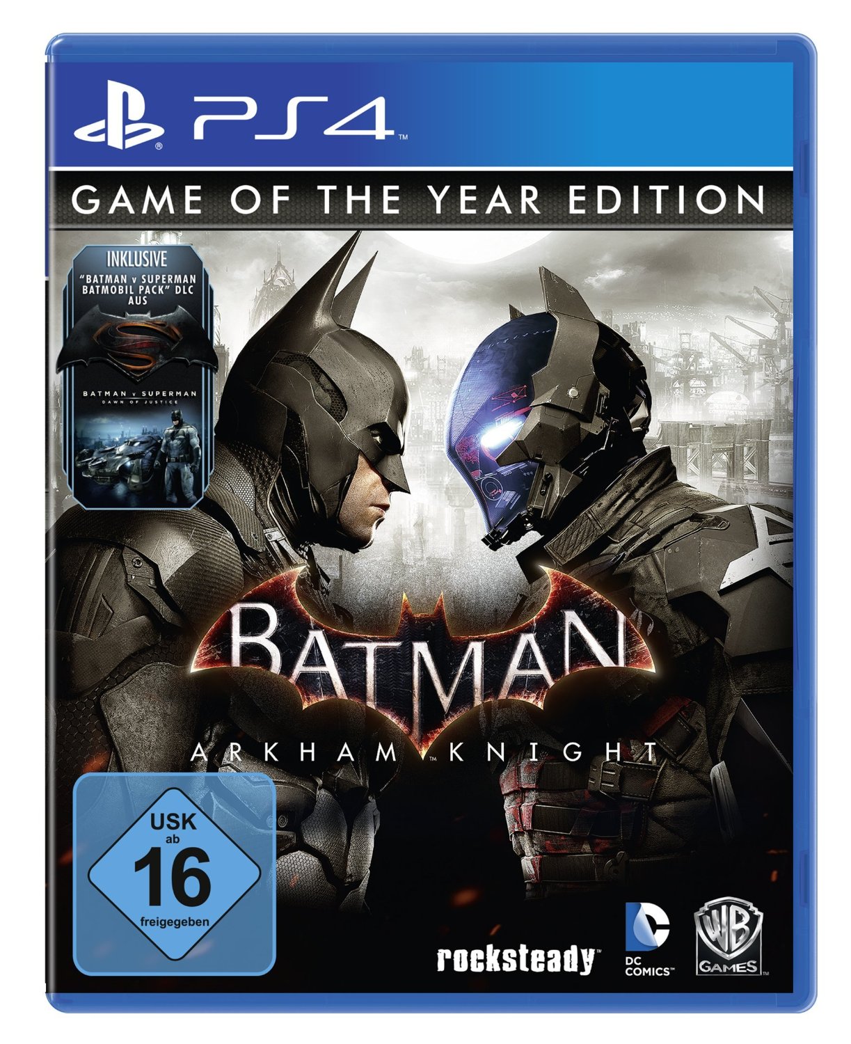 Batman Arkham Knight Game of the Year Edition PS4, XB1 Listed