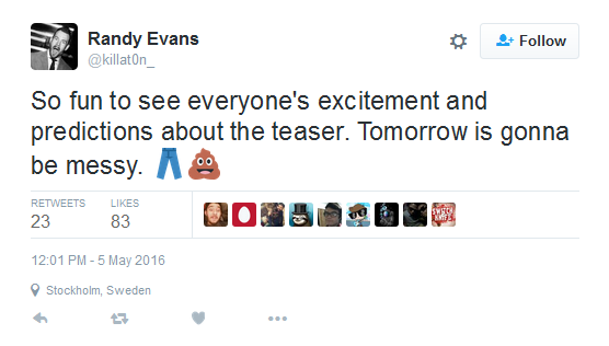 randyevansbattlefield5tweet