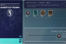 Destiny Year Two Moments of Triumph