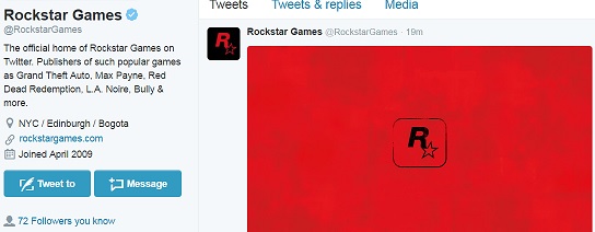 Rockstar tweet - al @ Thread Rockstar Games @RockstarGames Many of