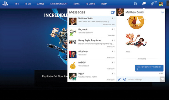 eksekverbar Ananiver billet PSN Toolbar Opens up Access to Friends, Messages via Browser