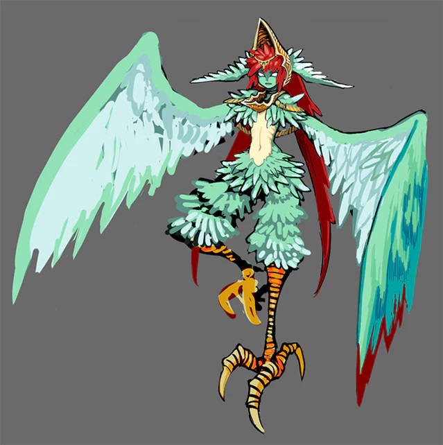 bloodstained harpy