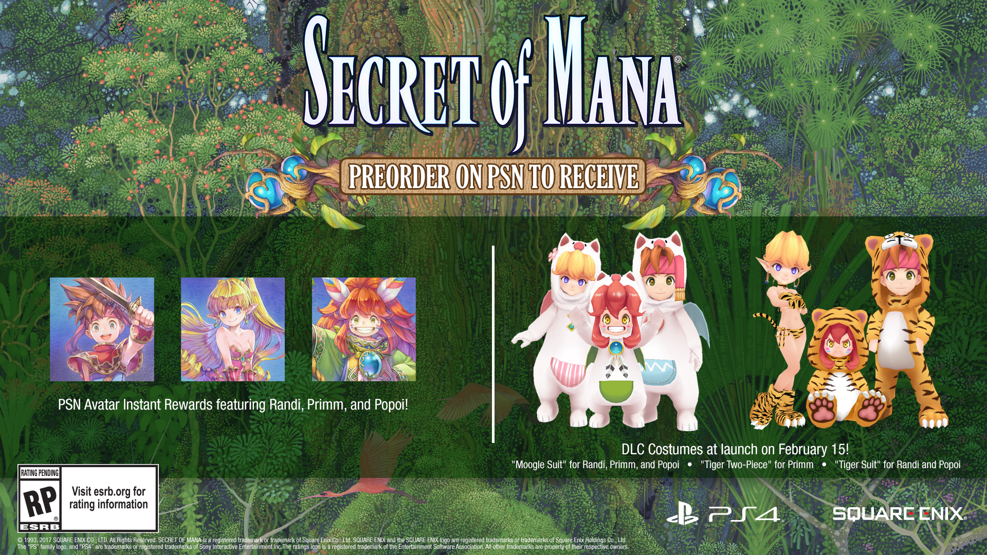 Secret of Mana remake - Preorder bonus