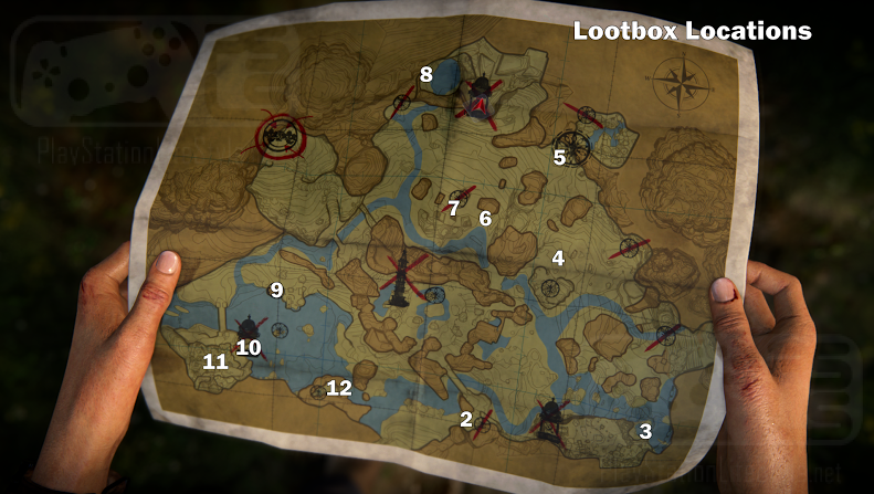 Uncharted The Lost Legacy Lockboxes