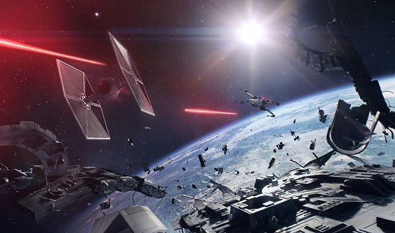 star wars bf2 space battles