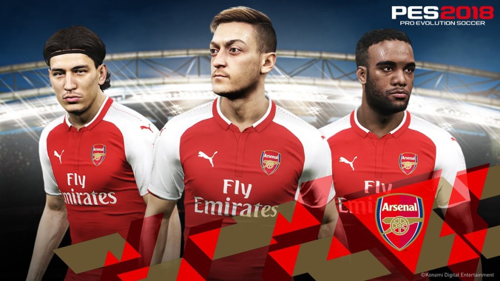 pes 2018 arsenal