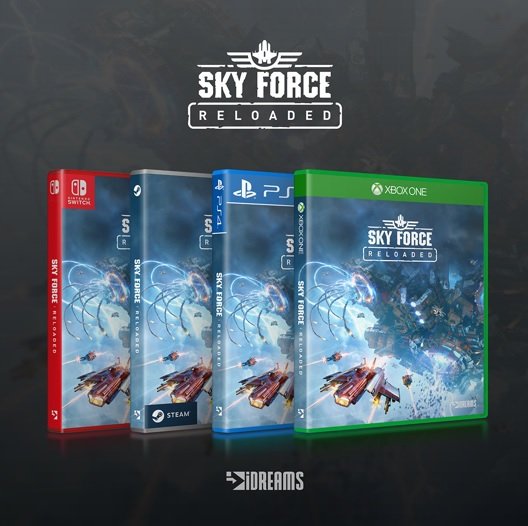 Shoot Up Skies Sky Force PS4