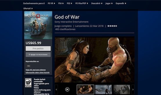 God of War Release Date