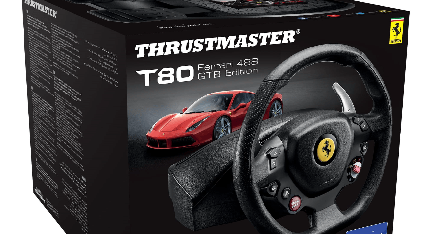 thrustmaster ferrari 488 GTB