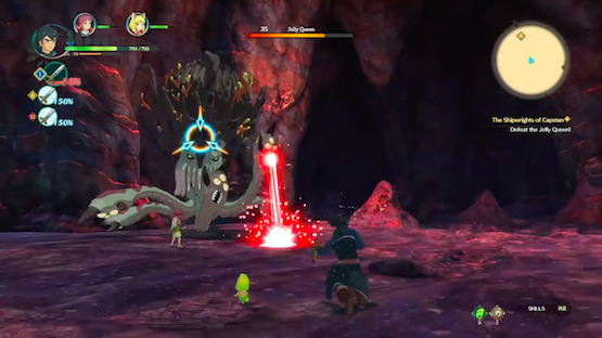 ni no kuni 2 boss gameplay