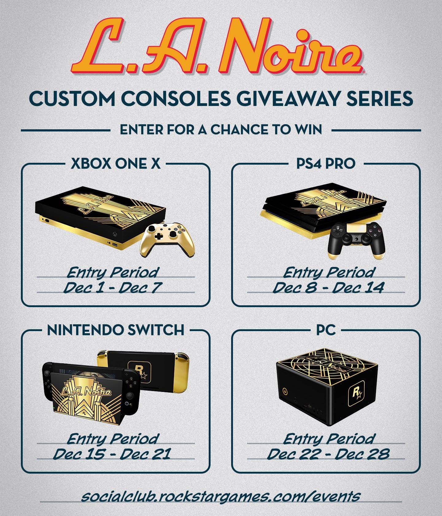 la noire custom consoles