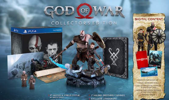 god of war collectors edition