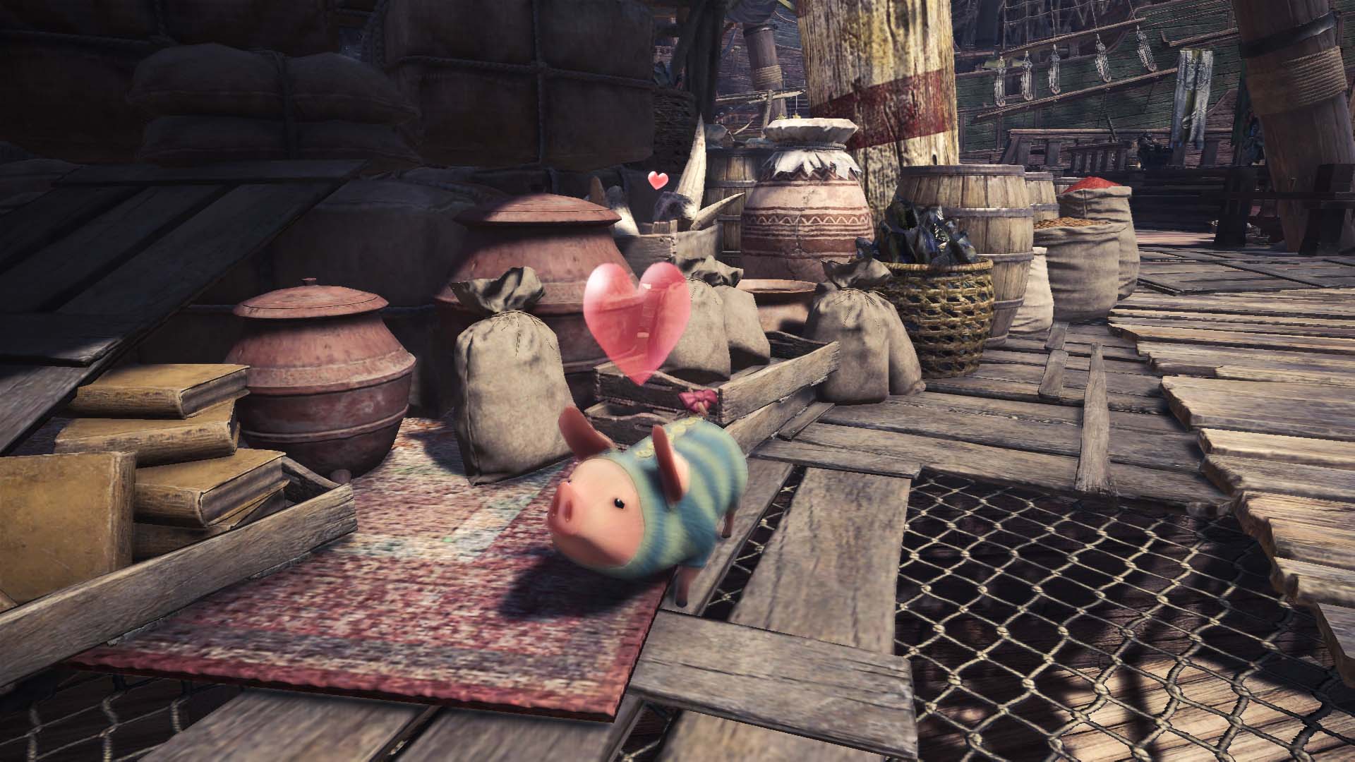 Monster Hunter World day one patch Poogie