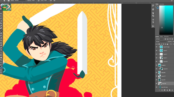 ni no kuni 2 art time lapse