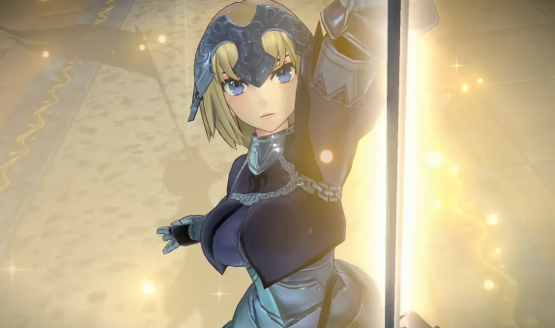 Fate Extella Link Jeanne d'Arc gameplay