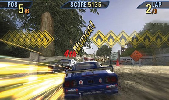 Burnout 3 PS4 screenshot