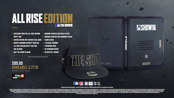 Watch the MLB The Show 18 All-Rise Edition Get Unboxed