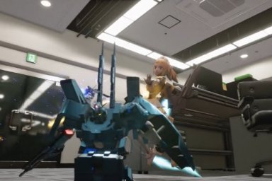New Gundam Breaker Super Fumina battle