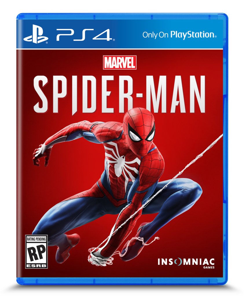 Spider-man ps4 box art