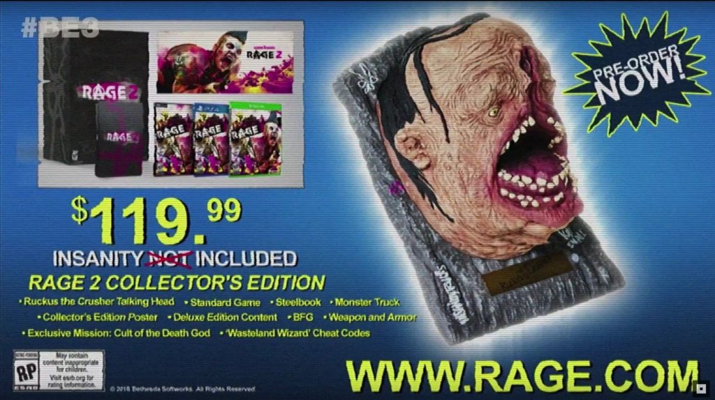 Rage 2 Collectors Edition