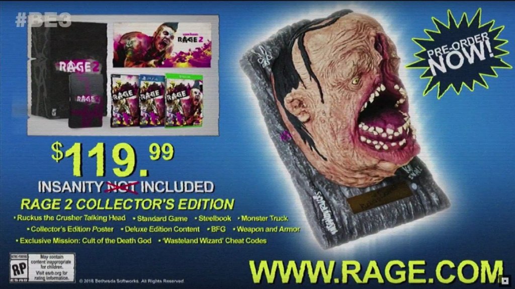 Rage 2 Collectors Edition