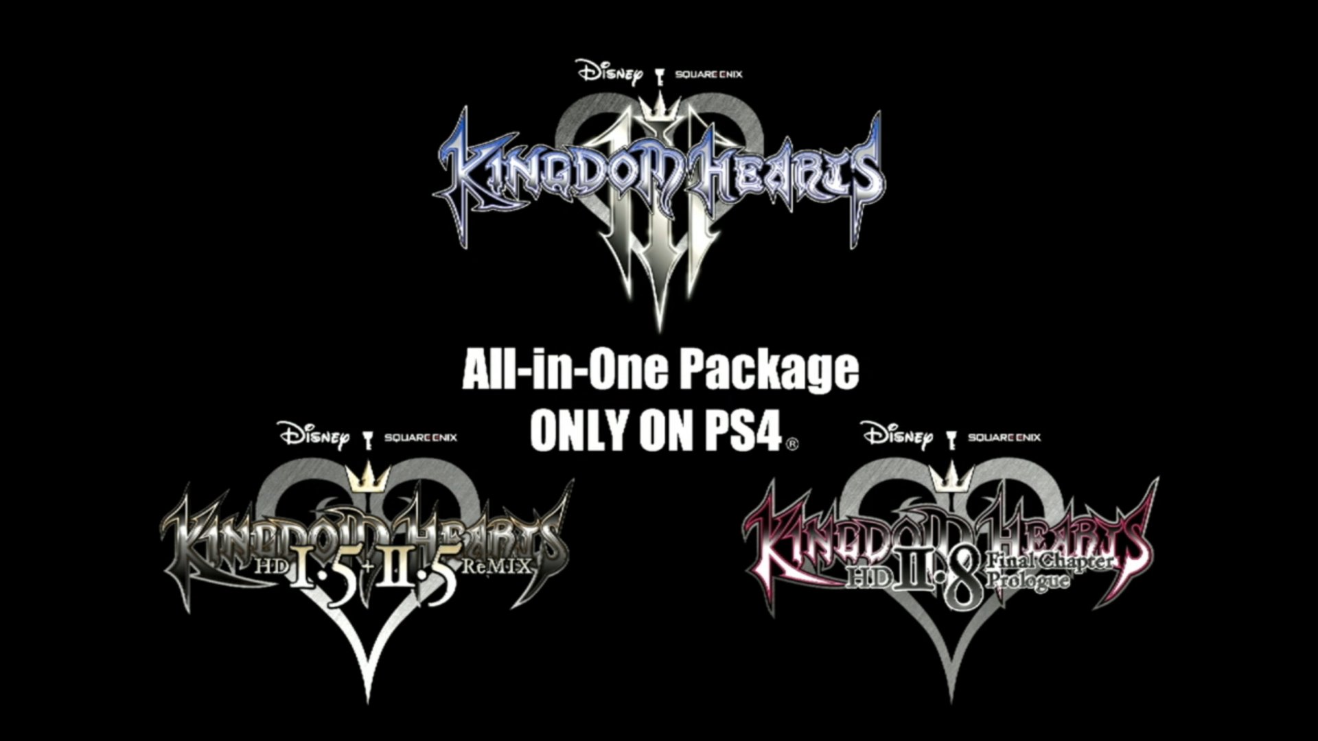 kingdom hearts 3 package