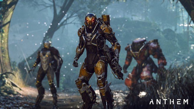 Anthem gameplay footage