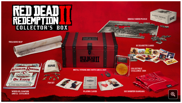 red dead redemption 2 collectors edition