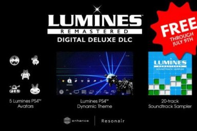 lumines remastered launch bundle