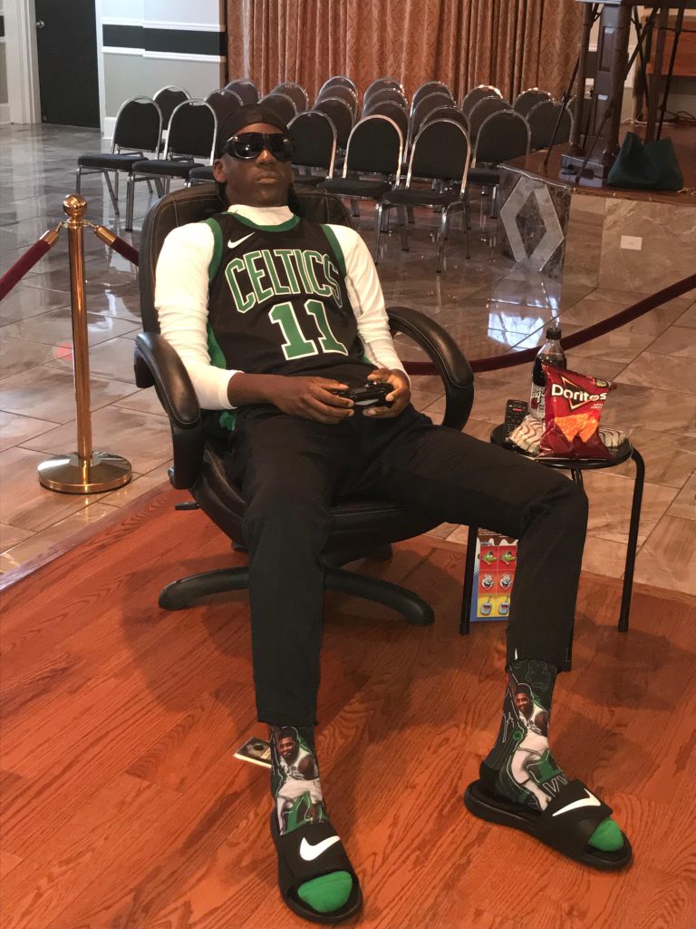 Combining Video Games and Funerals for This Son