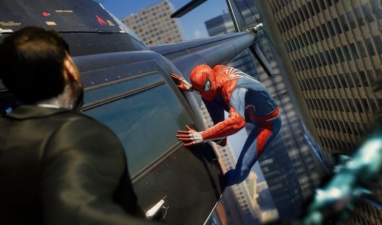 spider-man ps4 action