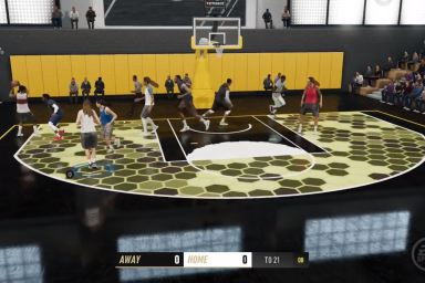 NBA Live 19 create your court ps4 preview