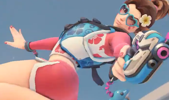 Overwatch summer games event 2018 Lucia Ball New skins